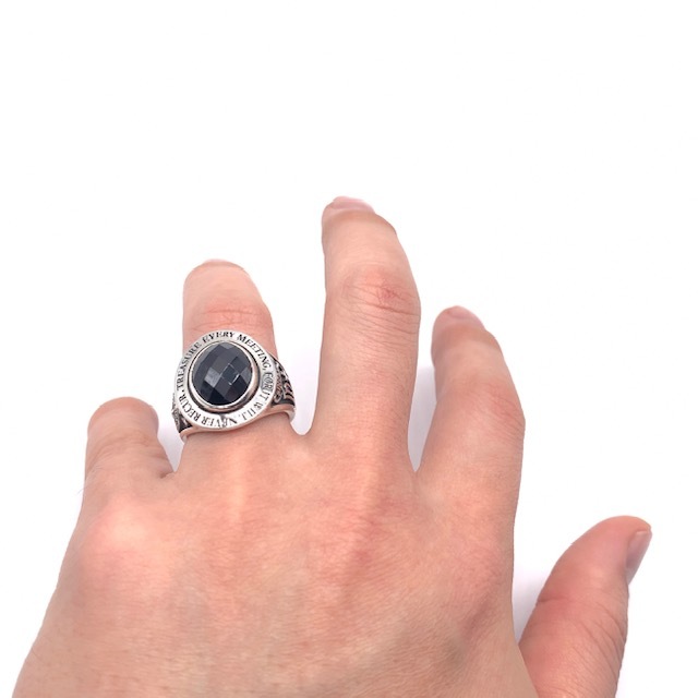 送料無料】Dr MONROE(ドクターモンロー)カレッジリング FC-195-SV 