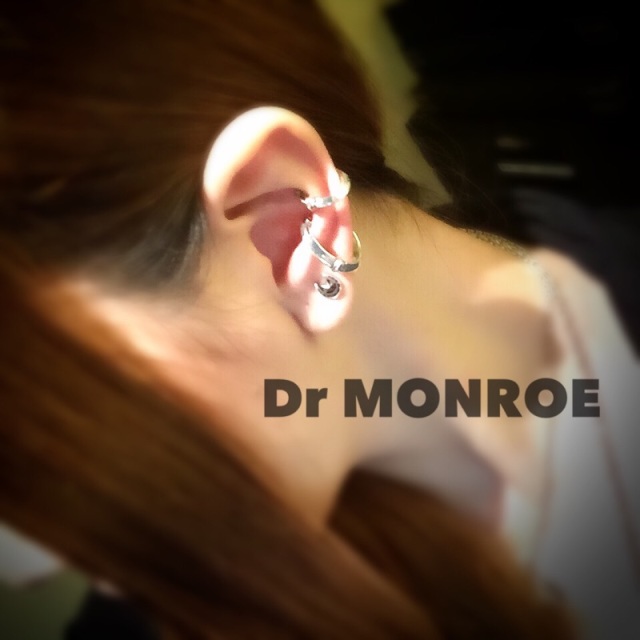 ドクターモンロー　イヤーカフL 楽天市場】Dr MONROE ドクターモンロー ソリッドリング