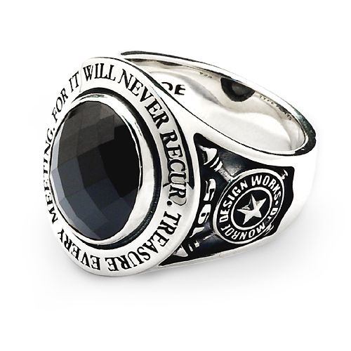 送料無料】Dr MONROE(ドクターモンロー)カレッジリング FC-195-SV 