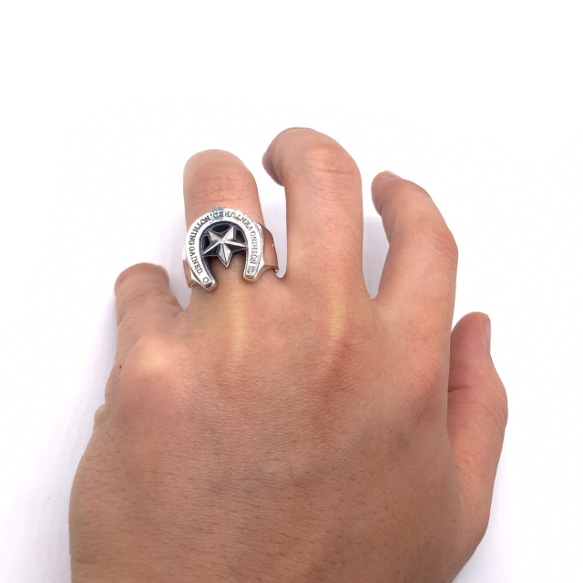 送料無料】Dr MONROE(ドクターモンロー)ホースシューリング FC-273-SV 