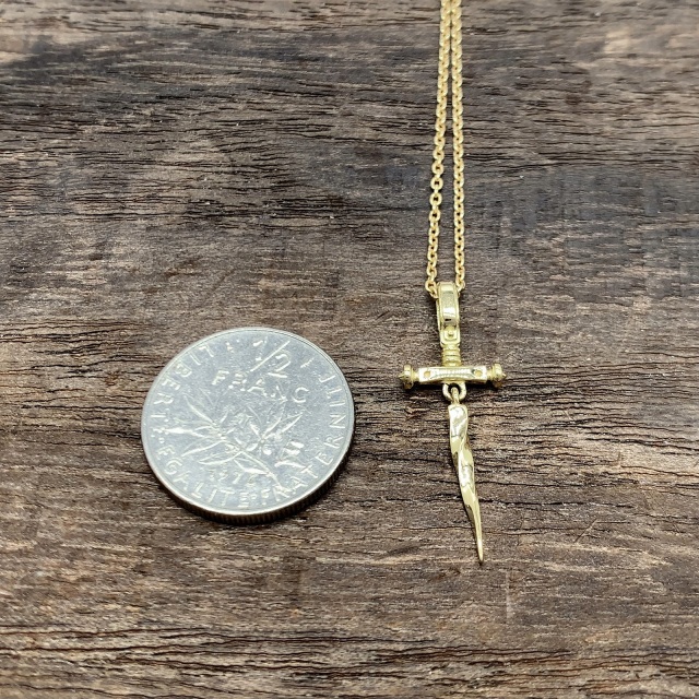 k18ゴールド製、メンズネックレス、ｆｃ257