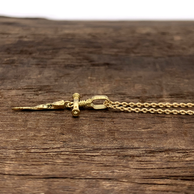 k18ゴールド製、メンズネックレス、ｆｃ257