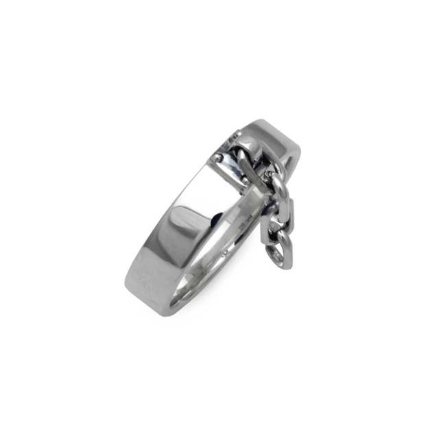 メンズチェーンリング、ｆｃ279SE、シルバー925製