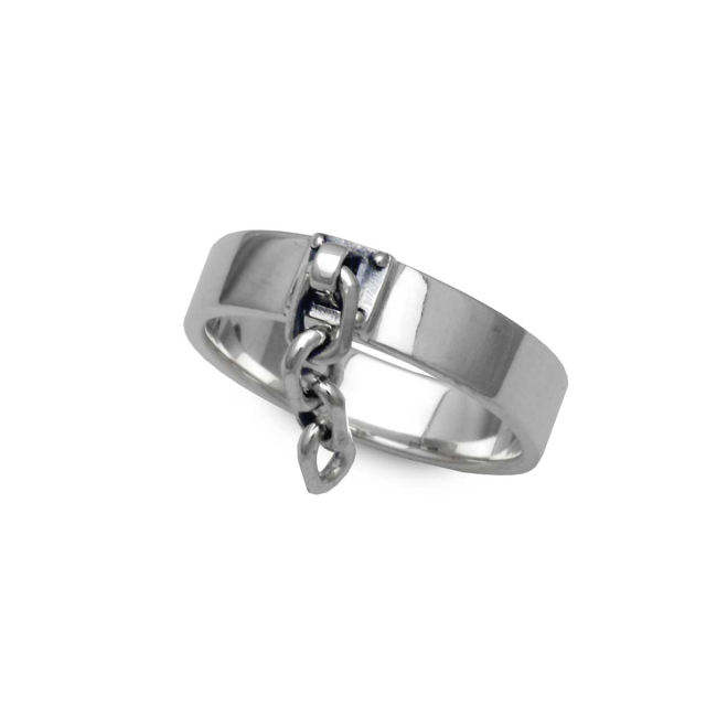 メンズチェーンリング、ｆｃ279SE、シルバー925製