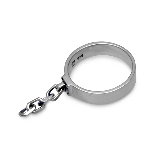 メンズチェーンリング、ｆｃ279SE、シルバー925製