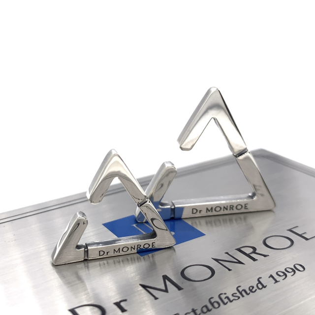 トライアングルイヤーカフ/シルバー925 メンズ/EC-10-SV