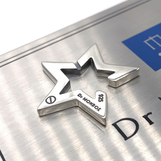 星のイヤーカフ、ec13、シルバー925製