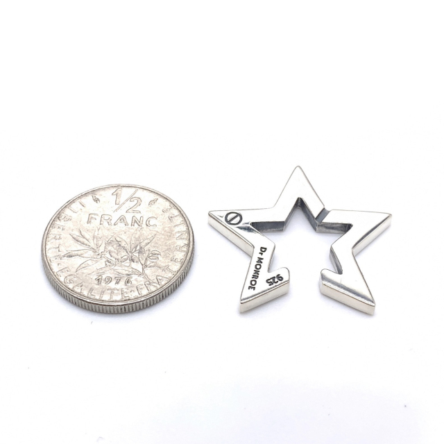 星のイヤーカフ、ec13、シルバー925製