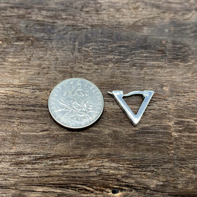 CARERING 701 TRIANGLE シルバー 三角形フープピアス シルバー]トライアングルピアス – CENE