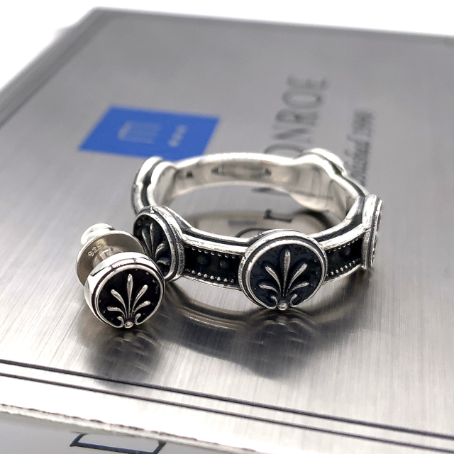 メンズピアス、snd104、シルバー925製