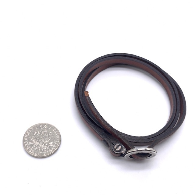 メンズレザーブレスレット、RE23