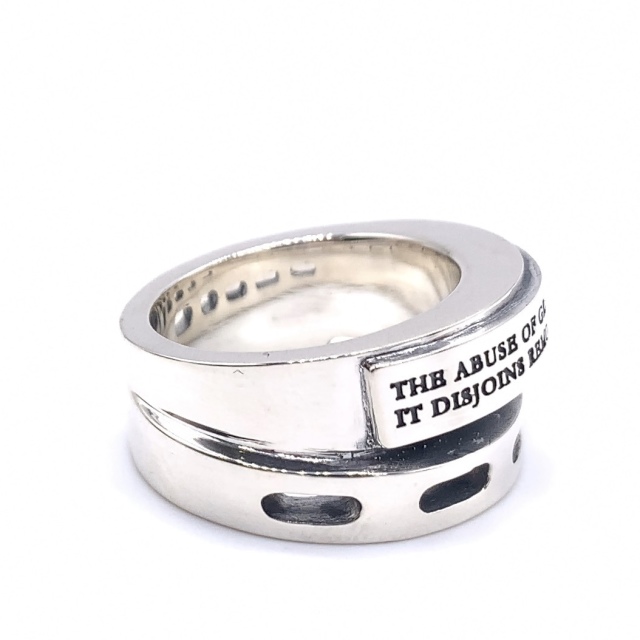 メンズリング、FC105、シルバー925製