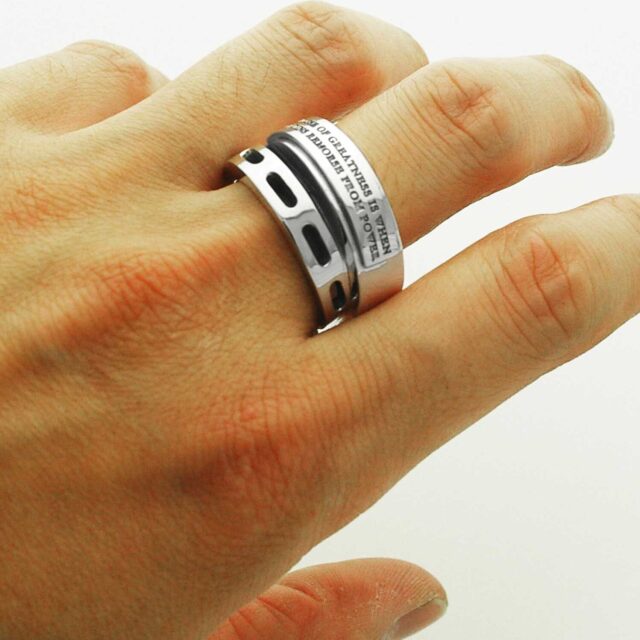 メンズリング、fc105、シルバー925製