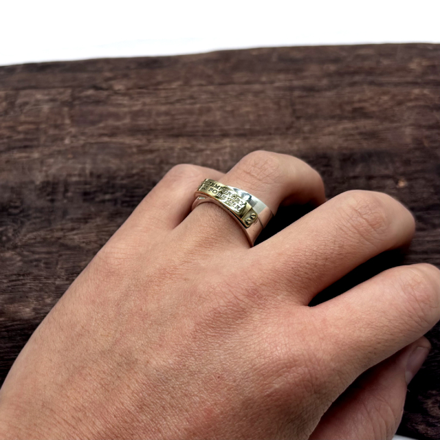 メンズリング、FC138k、シルバー925製