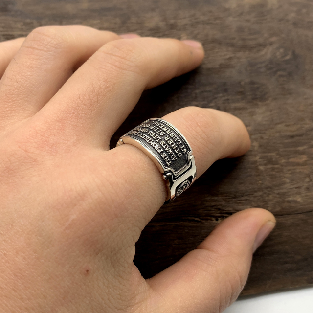 メンズリング、fc222、シルバー925製