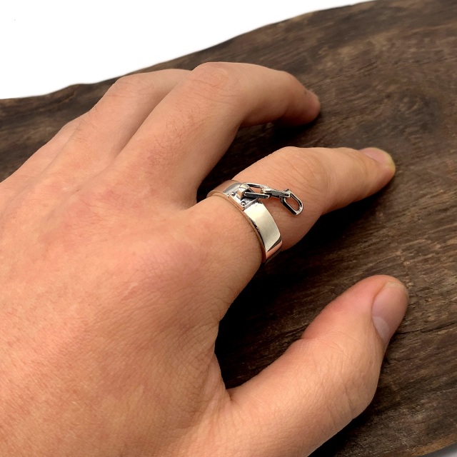 メンズリング、fc279、シルバー925製