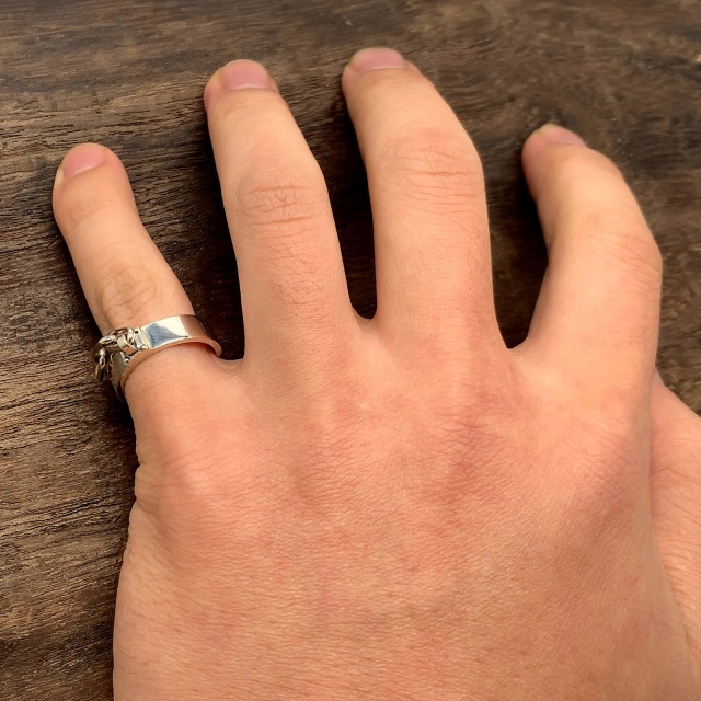 メンズリング、fc279、シルバー925製