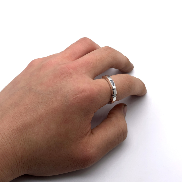 メンズリング、fc284、シルバー925製