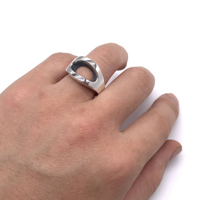 メンズリング、FC70、シルバー925製