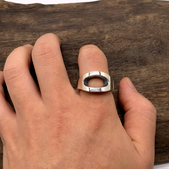 メンズリング、fc70、シルバー925製