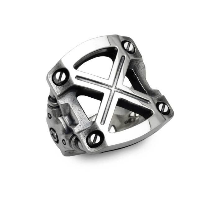 メンズリング、FC298、シルバー925製