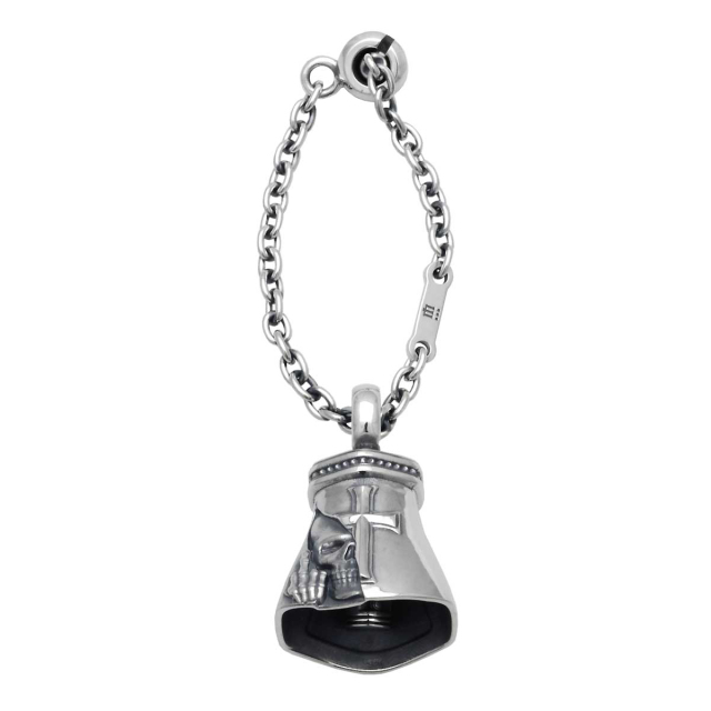 スカルガーディアンベル、ｋｃ08、シルバー925製