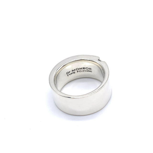 送料無料】Dr MONROE(ドクターモンロー) メッセージスカルリング FC  