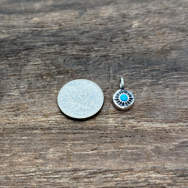 ターコイズネックレス、SND129