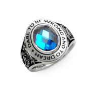 【送料無料】Dr MONROE(ドクターモンロー) カレッジリング FC-215-SV