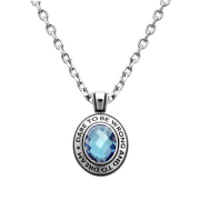 カレッジリングのネックレスfc-216-3ブルー