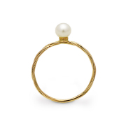 【送料無料】Sync Note by Dr MONROE（シンクノート　バイ　ドクターモンロー） K10 ゴールドパールリング SND-020-K10