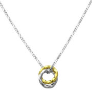 Sync Note by Dr MONROE（シンクノート　バイ　ドクターモンロー）　ツインリングペンダント　SND-043-SV