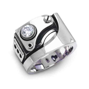 【送料無料】Dr MONROE(ドクターモンロー) メカニカルリング FC-104SE-SV