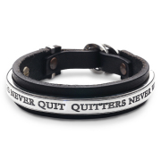 【送料無料】Dr MONROE(ドクターモンロー) メッセージレザーブレスレット RE-01-SV