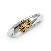 【送料無料】Dr MONROE(ドクターモンロー) ユニセックス＆ペアリング  XR-04S-SV