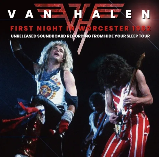 VAN HALEN - FIRST NIGHT IN WORCESTER 1982 (2CDR) DRAGONFLY