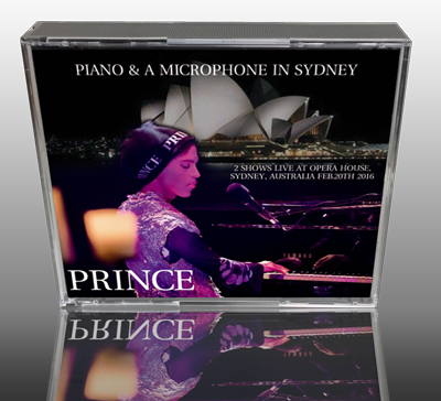 PRINCE - PIANO AND A MICROPHONE IN SYDNEY