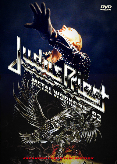 JUDAS PRIEST - METAL WORKS 73-93 (1DVDR) DRAGONFLY