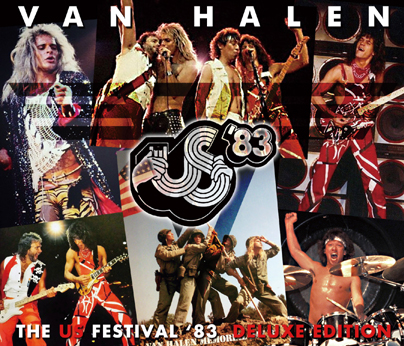 VAN HALEN - THE US FESTIVAL ’83 : DELUXE EDITION (2CDR+1DVDR)