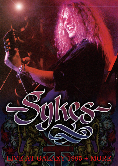 JOHN SYKES - LIVE AT GALAXY 1995 + MORE (1DVDR)