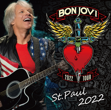 BON JOVI - ST. PAUL 2022 (2CDR)