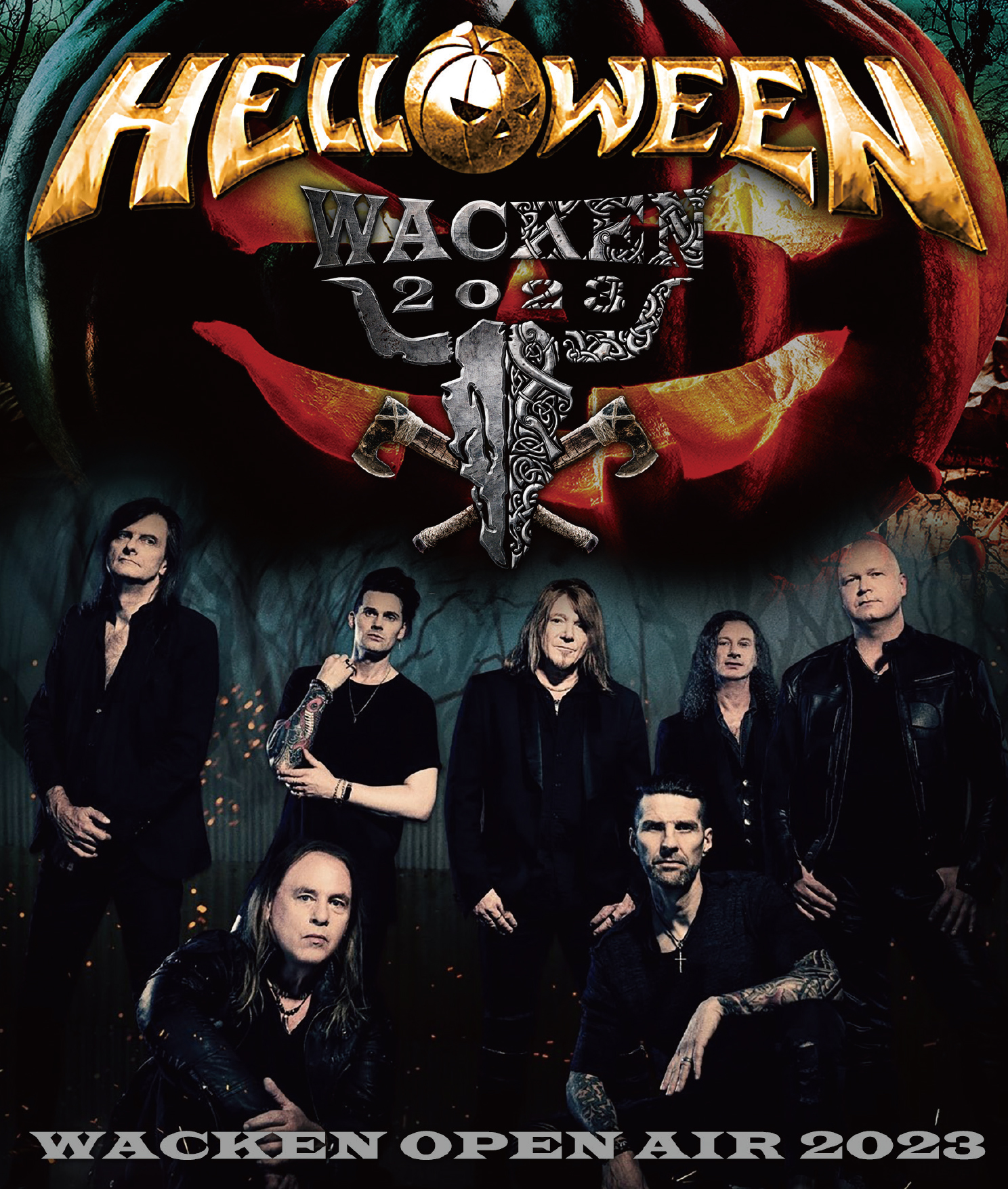 HELLOWEEN - WACKEN OPEN AIR 2023 DRAGONFLY