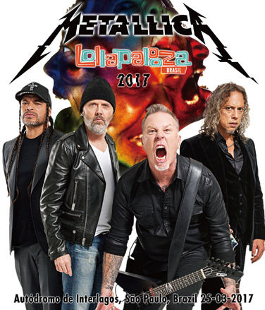 METALLICA - LOLLAPALOOZA BRAZIL 2017