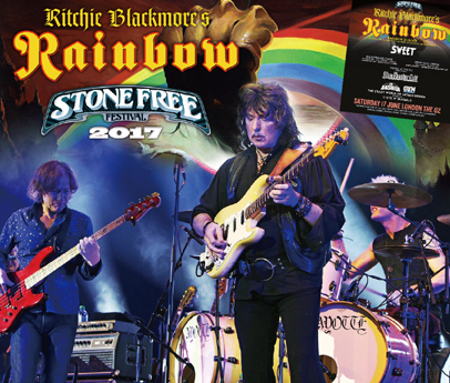 RITCHIE BLACKMORE'S RAINBOW - STONE FREE FESTIVAL 2017