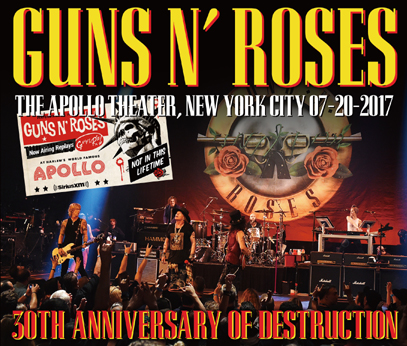 GUNS N' ROSES - 30TH ANNIVERSARY OF DESTRUCTION