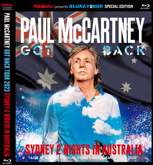 PAUL McCARTNEY / GOT BACK TOUR 2023 : SYDNEY 2 NIGHTS IN AUSTRALIA (2BDR)