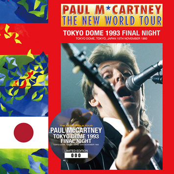 Paul McCartney 1993年東京ドームライブ CD・DVDセット PAUL McCARTNEY - TOKYO DOME 1993 FINAL NIGHT (2CD) DRAGONFLY