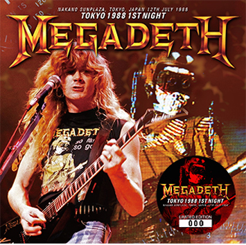 MEGADETH - TOKYO 1988 1ST NIGHT