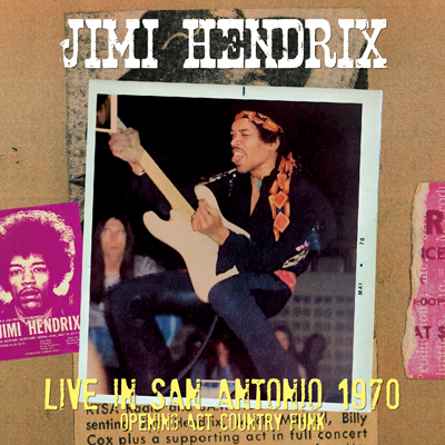 JIMI HENDRIX - LIVE IN SAN ANTONIO 1970 (2CDR)