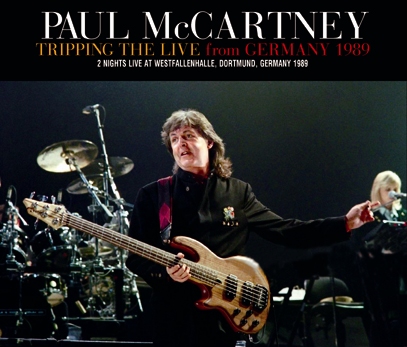 PAUL McCARTNEY - TRIPPING THE LIVE FROM GERMANY 1989 (4CDR)
